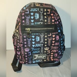Juicy Couture Multicolor Graphic Backpack